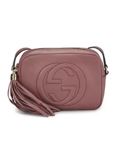 Gucci Pink Leather Soho Disco Bag - FINAL SALE, NO RETURNS