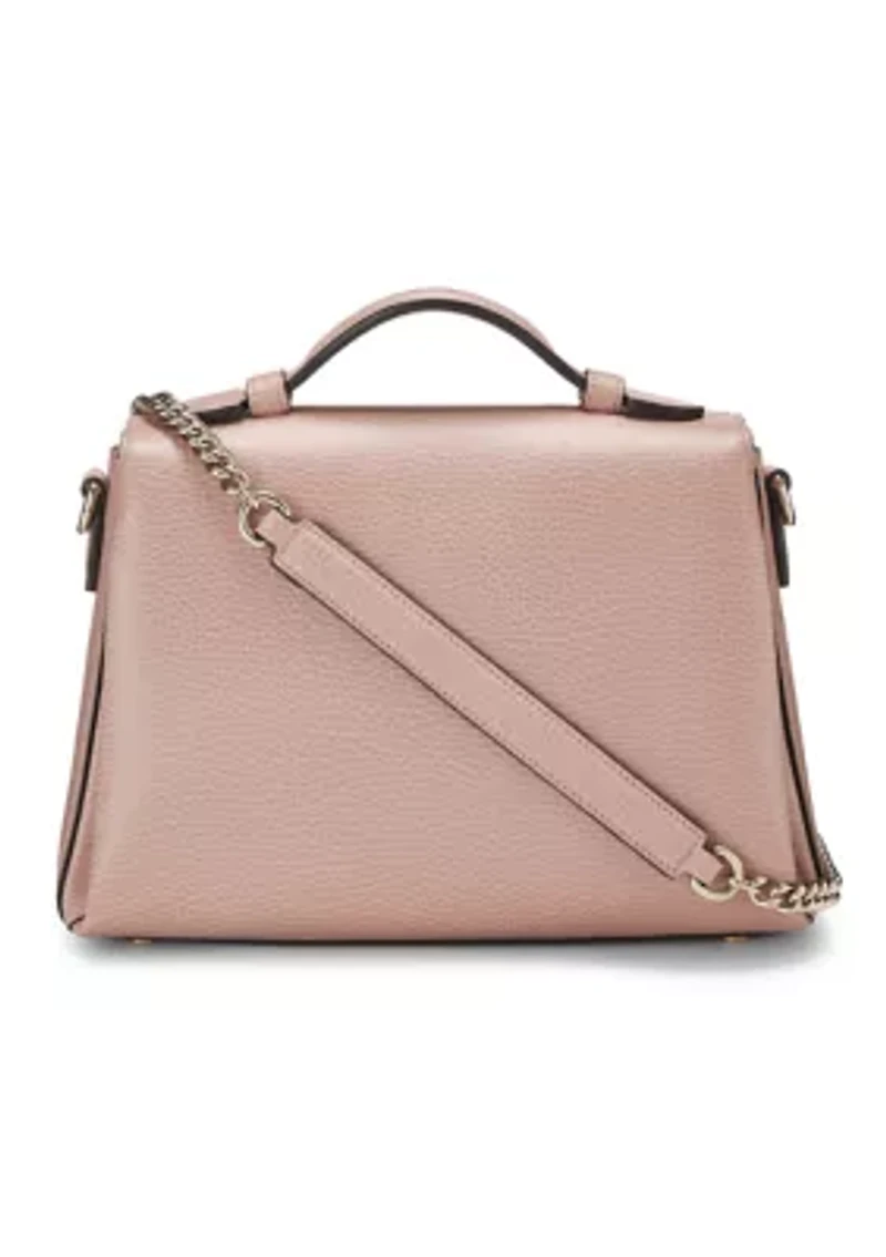 Gucci Pink Leather Interlocking  Top Handle Bag - FINAL SALE, NO RETURNS