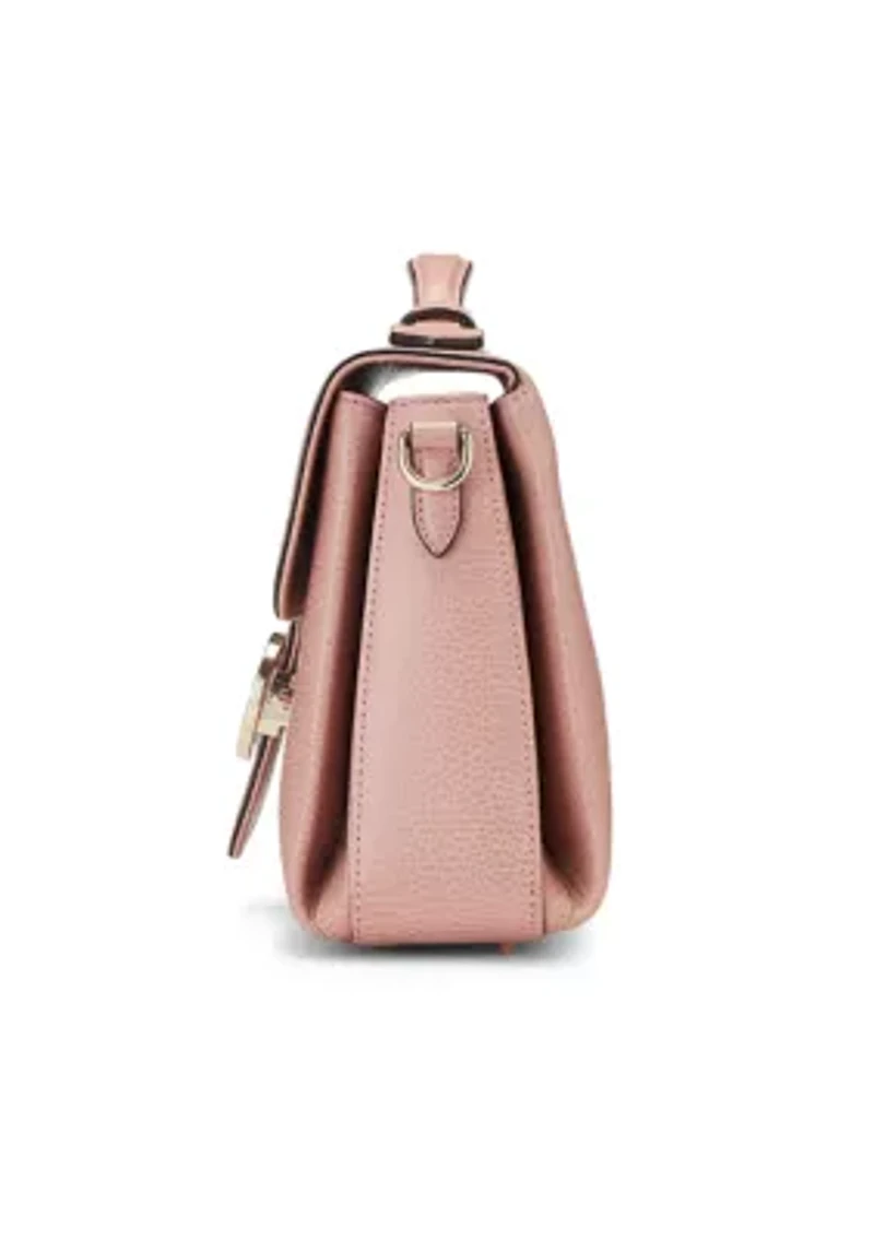 Gucci Pink Leather Interlocking  Top Handle Bag - FINAL SALE, NO RETURNS