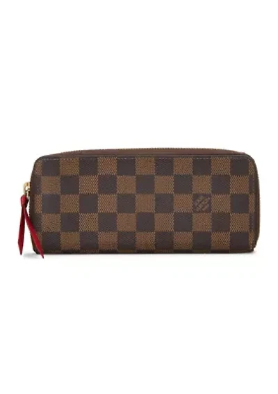 Louis Vuitton Damier Ebene Clemence Wallet - FINAL SALE, NO RETURNS