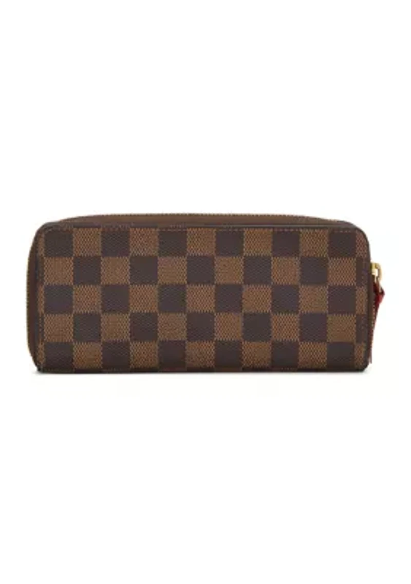 Louis Vuitton Damier Ebene Clemence Wallet - FINAL SALE, NO RETURNS