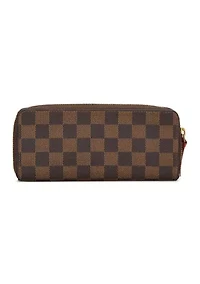 Louis Vuitton Damier Ebene Clemence Wallet - FINAL SALE, NO RETURNS