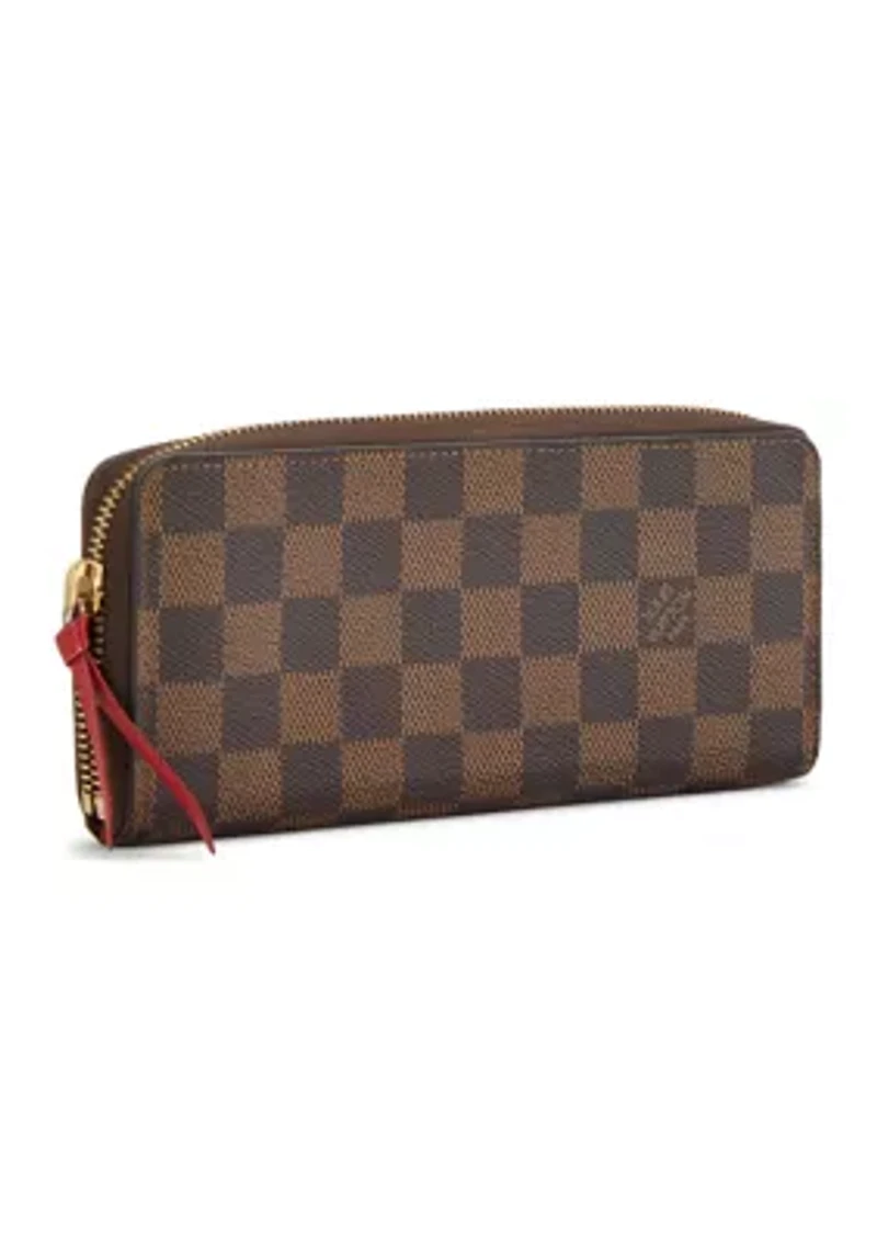 Louis Vuitton Damier Ebene Clemence Wallet - FINAL SALE, NO RETURNS
