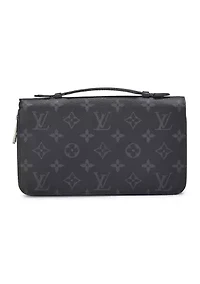 Louis Vuitton Monogram Eclipse Zippy XL - FINAL SALE, NO RETURNS
