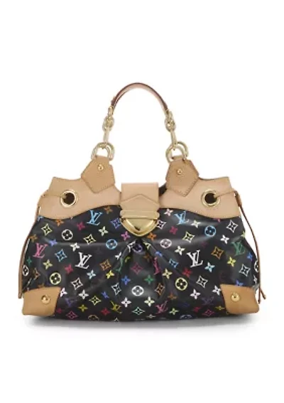 Takashi Murakami x Louis Vuitton Black Monogram Multicolore Ursula - FINAL SALE,  NO RETURNS