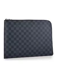 Louis Vuitton Gray Graphite Pouchette GM - FINAL SALE, NO RETURNS