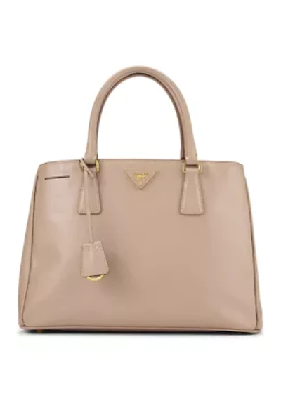 Prada Beige Saffiano Executive Tote Medium - FINAL SALE, NO RETURNS 