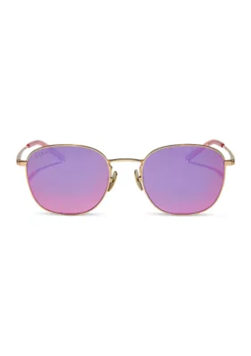 Axel Pink Rush Mirror Sunglasses
