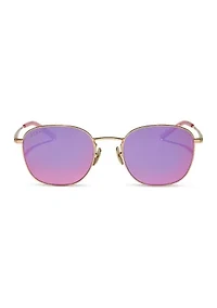 Axel Pink Rush Mirror Sunglasses