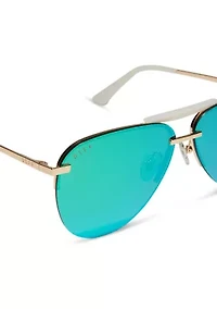 Tahoe Green Mirror Sunglasses