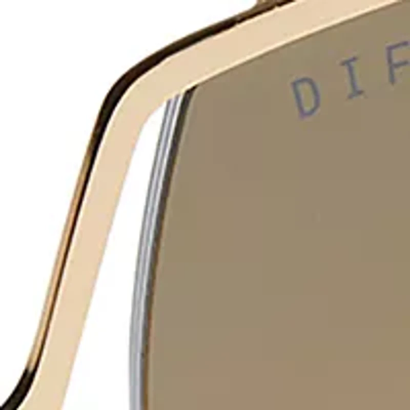 Donna III Gold Mirror Sunglasses