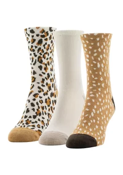 Animal Printed Midi Socks