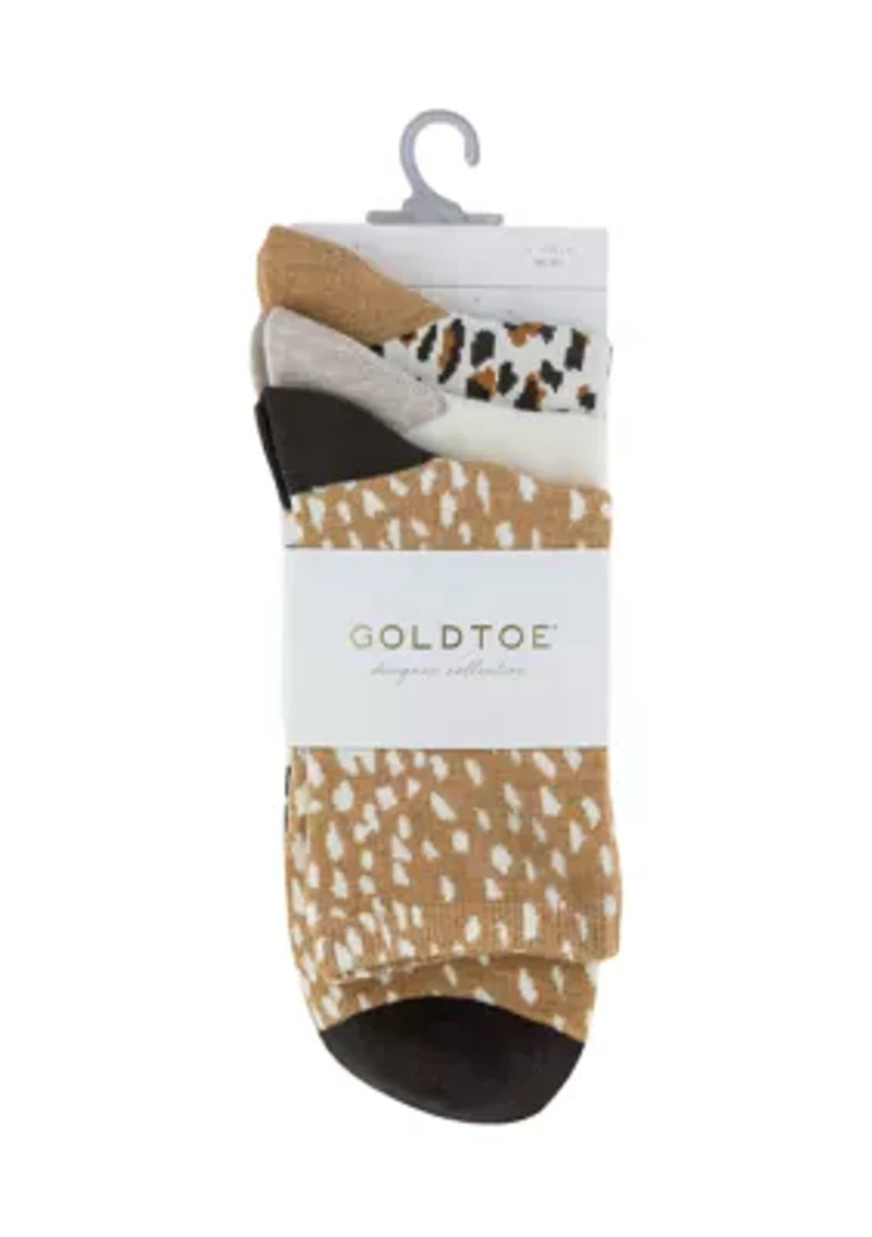 Animal Printed Midi Socks