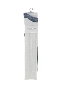2 Pack Cable Knee High Socks