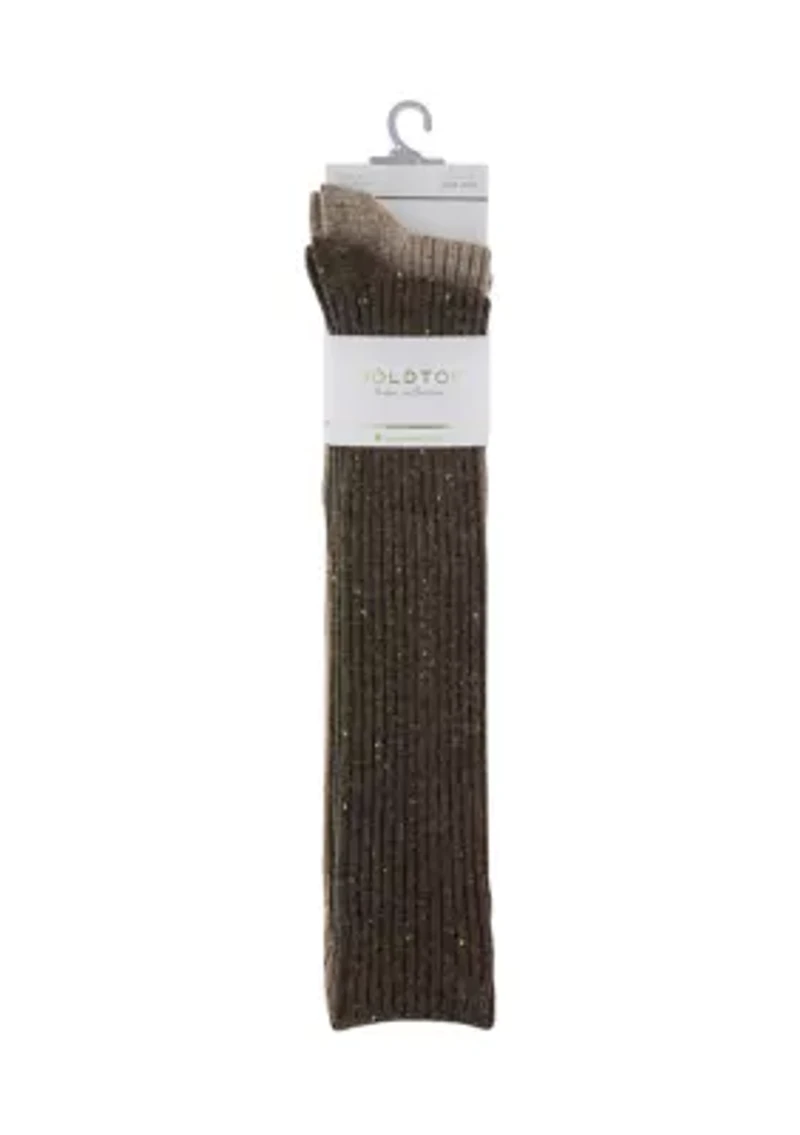Knit Knee High Socks