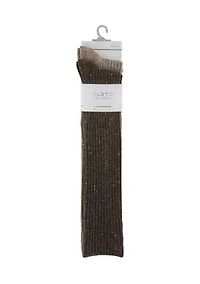 Knit Knee High Socks