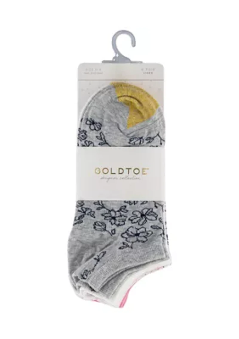 Magnolia Liner Socks
