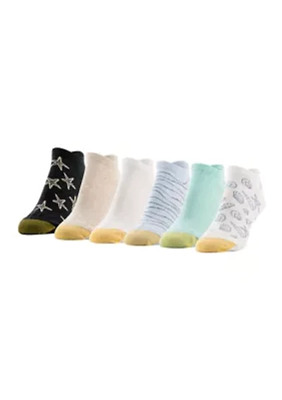 Low Tide Liner Socks - Pack of 6
