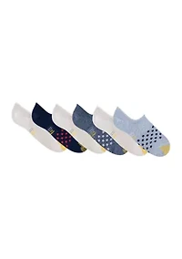 Americana Invisible Socks - Pack of 6