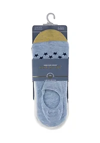 Americana Invisible Socks - Pack of 6