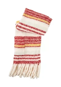 Striped Blanket Scarf