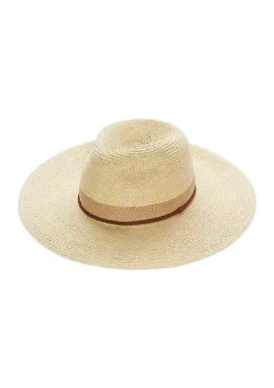 Wide Brim Straw Panama Hat
