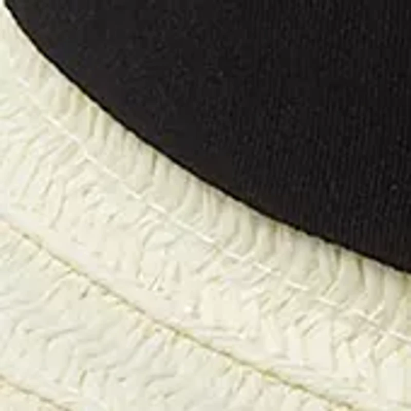 Crochet Edge Straw Hat