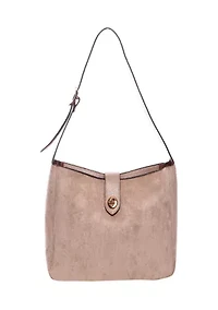 Suede Shoulder Bag
