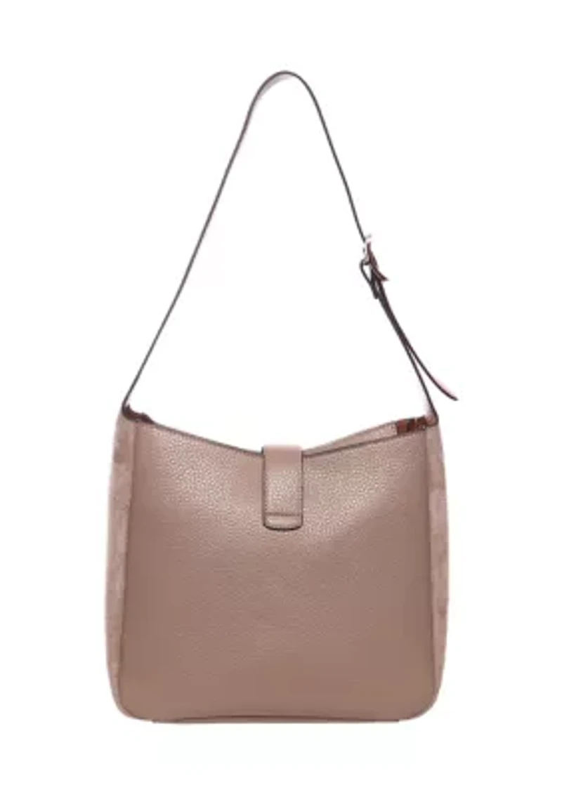 Suede Shoulder Bag