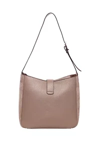 Suede Shoulder Bag