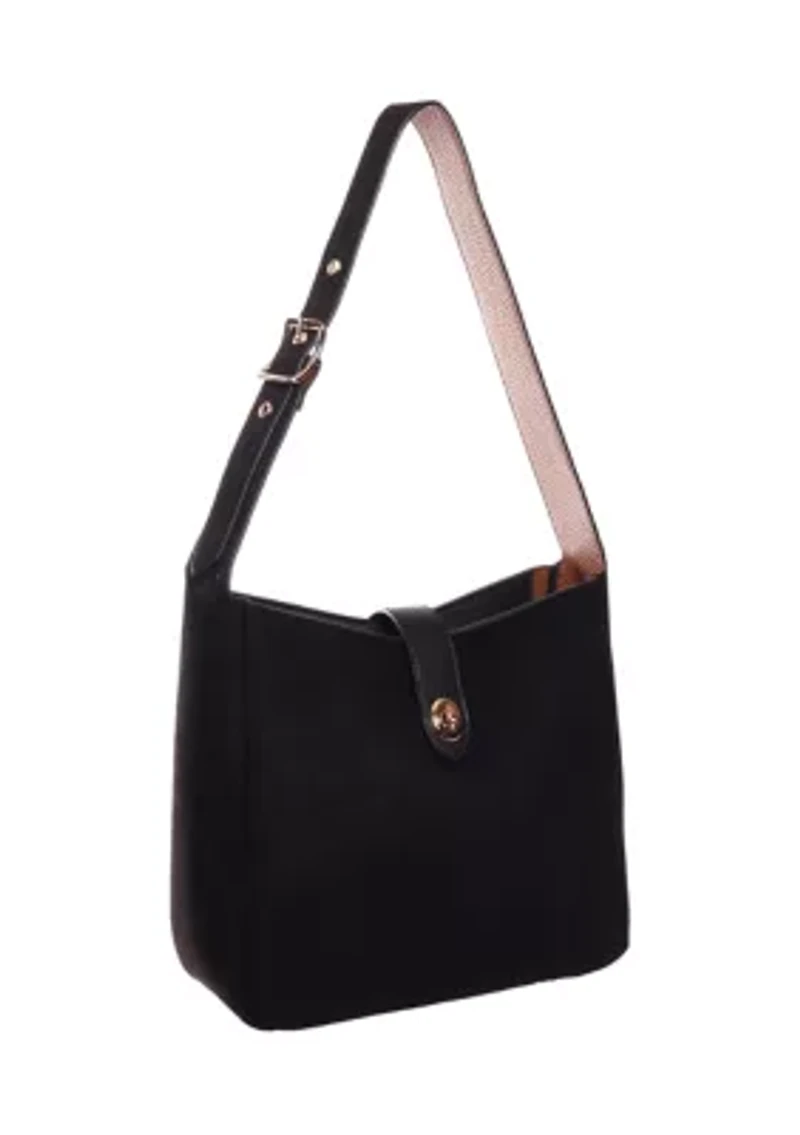 Suede Shoulder Bag