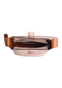 Suede Shoulder Bag