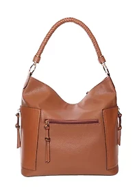Shoulder Bag with Side Pockets