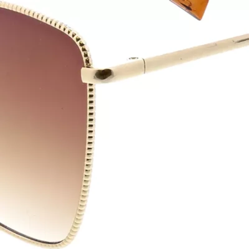 Large Metal Butterfly Sunglasses