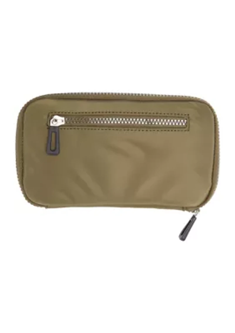 Padded Zip Around Wallet