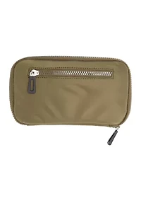 Padded Zip Around Wallet