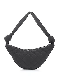 Quilted Knotted Sling Bag