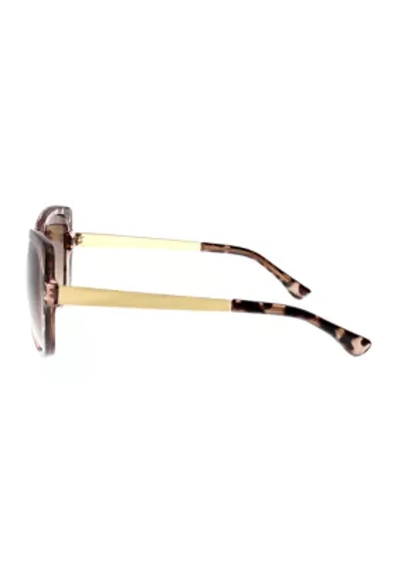 Lucite Square Sunglasses