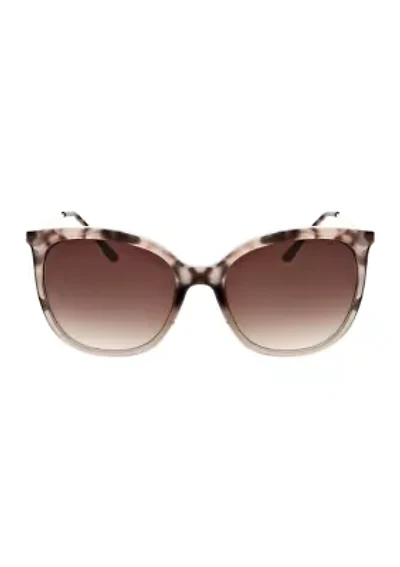 Tortoiseshell Square Frame Sunglasses