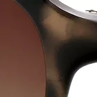 Geometric Topline Round Sunglasses