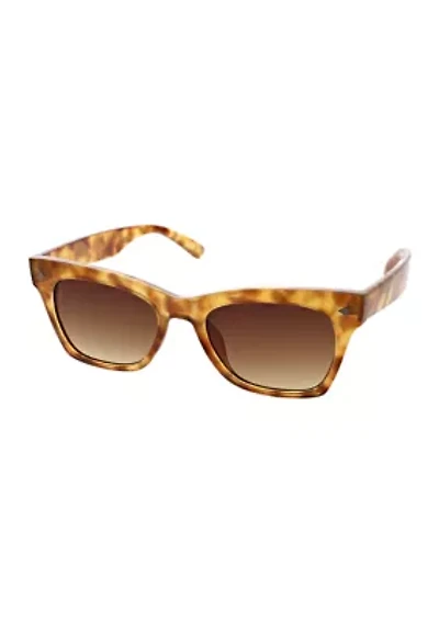 Flared Retro Way Sunglasses