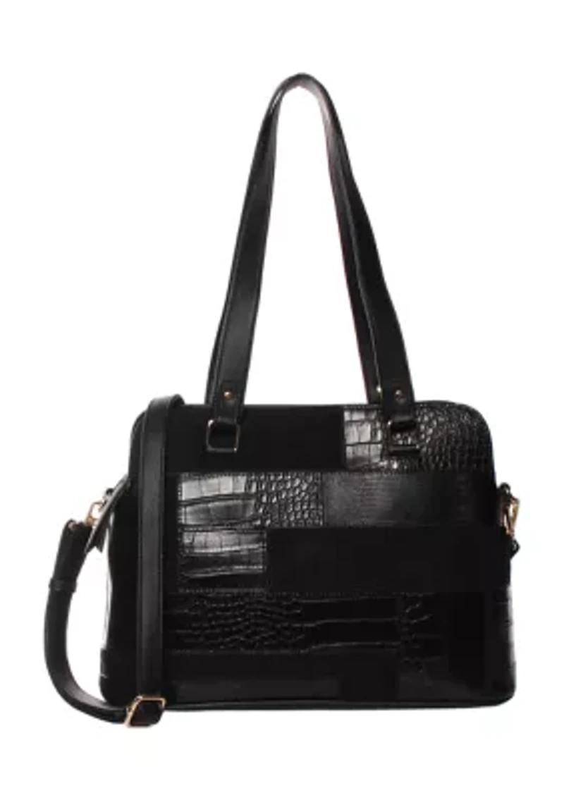 Mixed Media Satchel