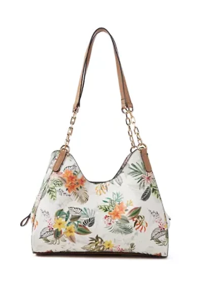 Floral Satchel 