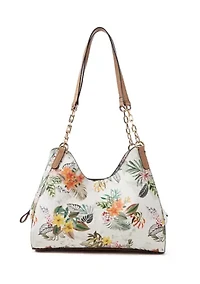 Floral Satchel 