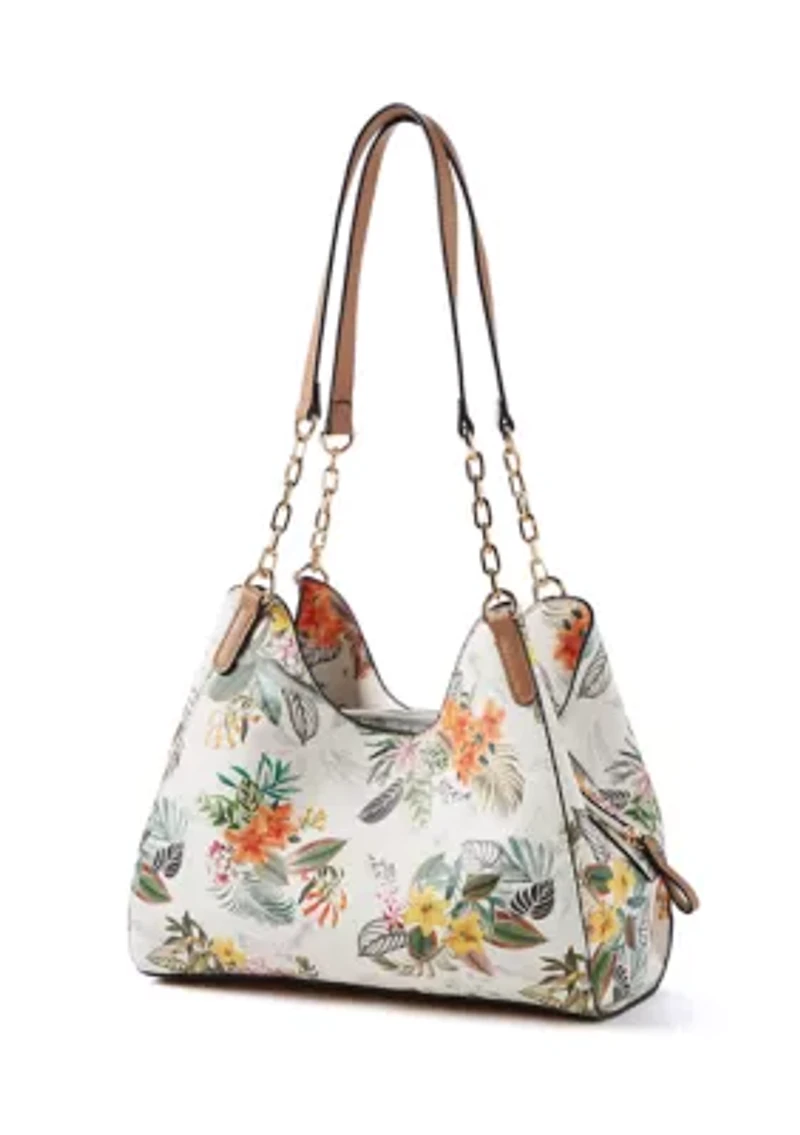 Floral Satchel 