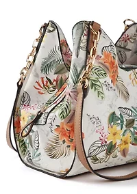 Floral Satchel 