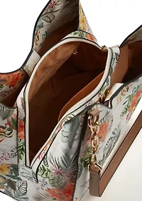 Floral Satchel 