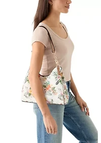 Floral Satchel 