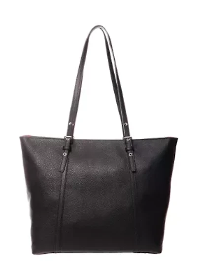 Oversized Shopper Bag with Pouch