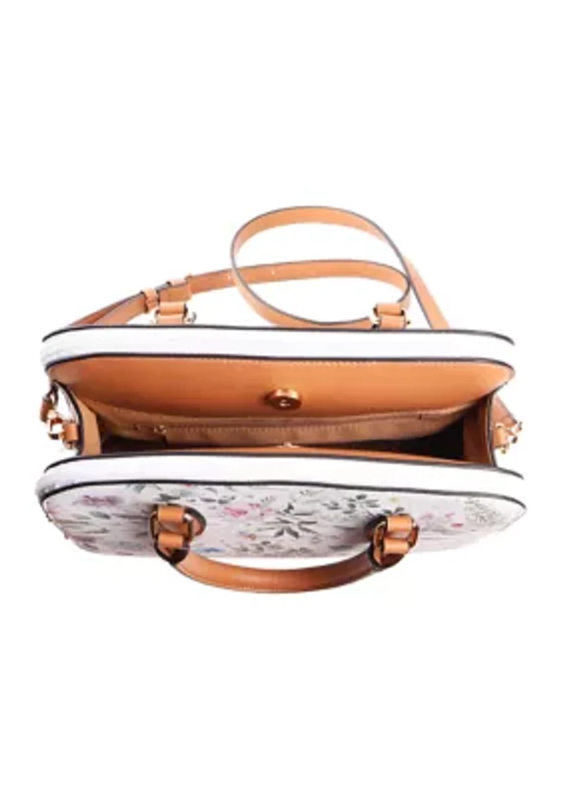 Floral Satchel